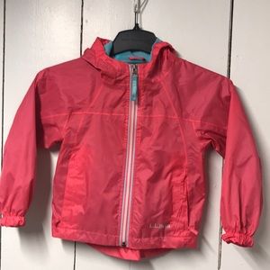L.L. Bean Discovery Girls Raincoat